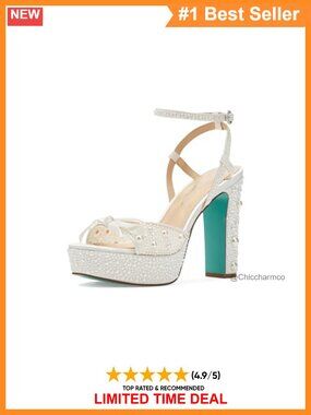 Open Toe Stiletto Pump Buckle Formal Heel